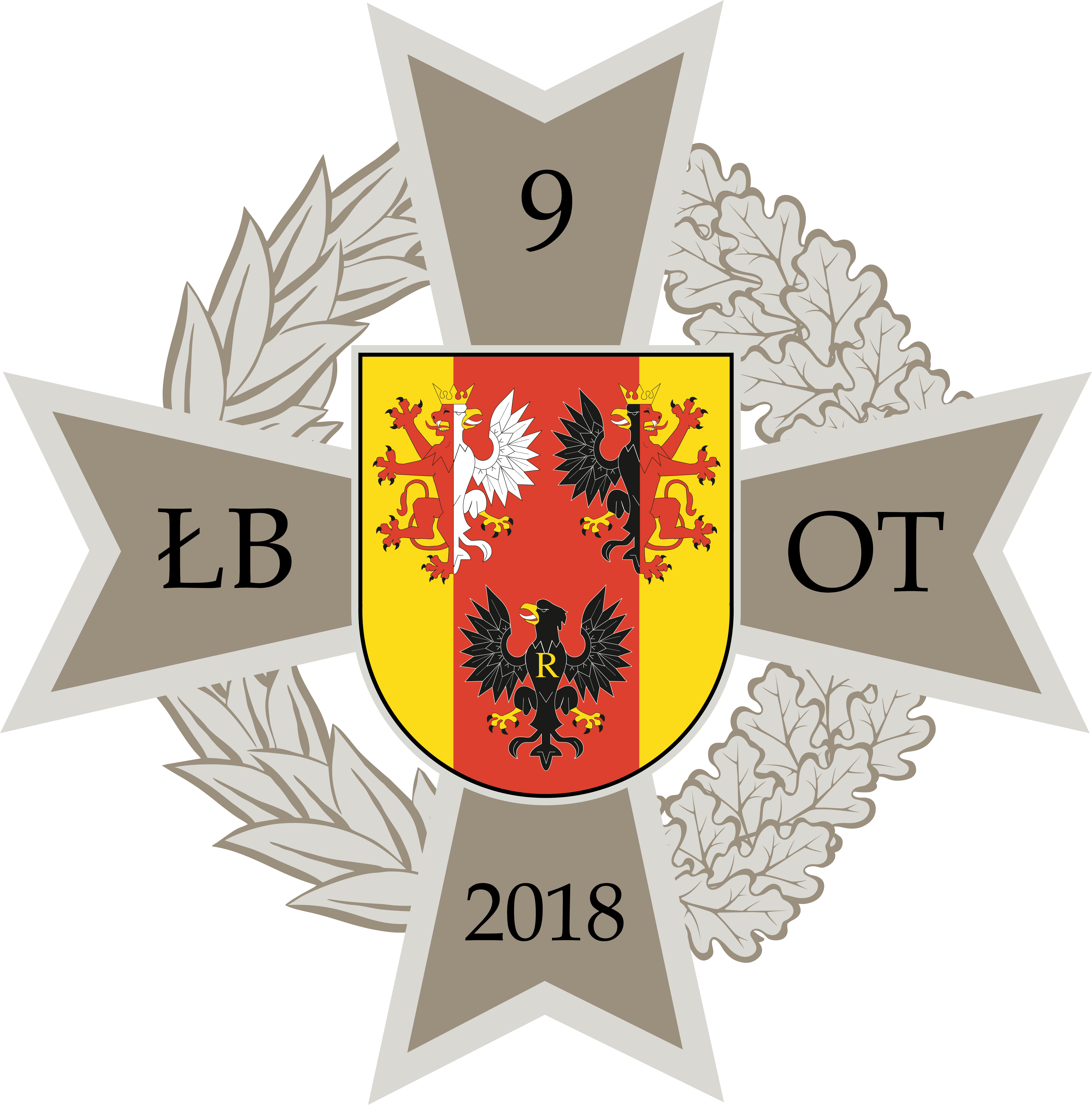 Logo 9 Łódzkiej Brygady Obrony Terytorialnej